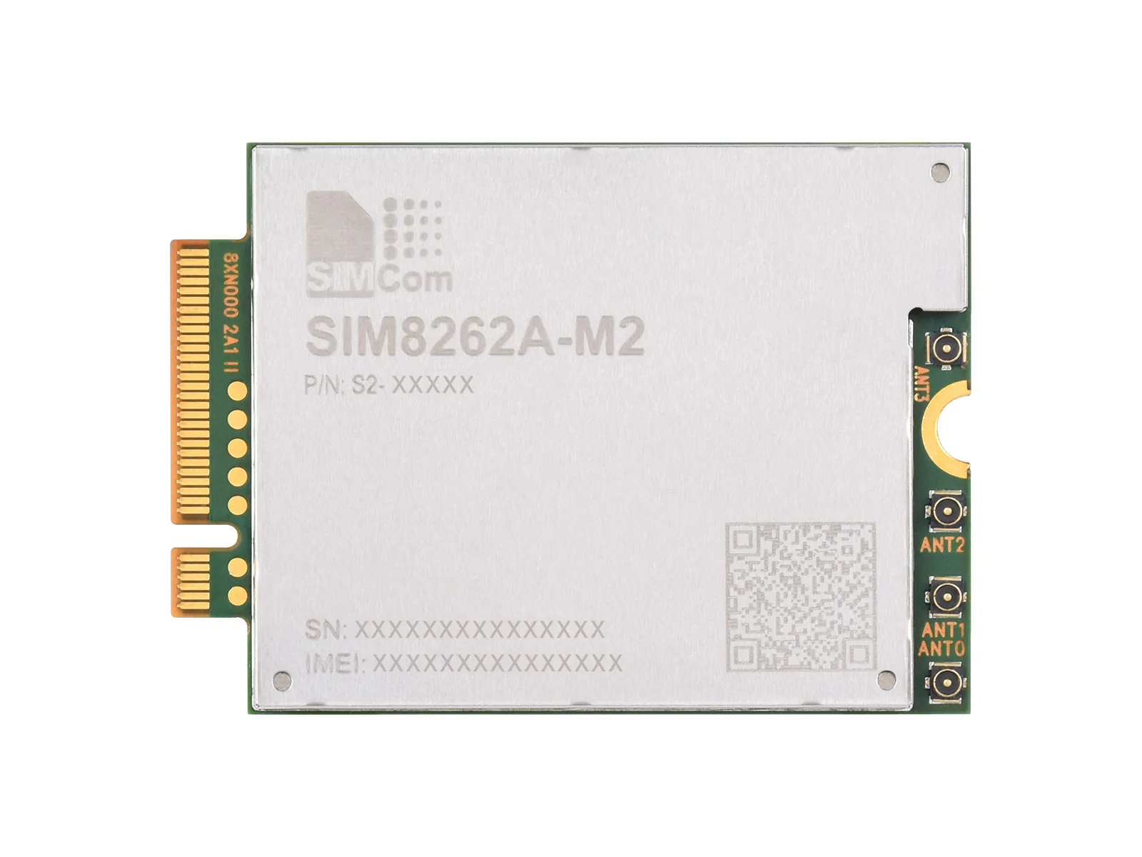 

Waveshare SIM8262A-M2 SIMCom Original 5G Module, M.2 Form Factor, Qualcomm Snapdragon X62, Adopt 3GPP 5G Release 16