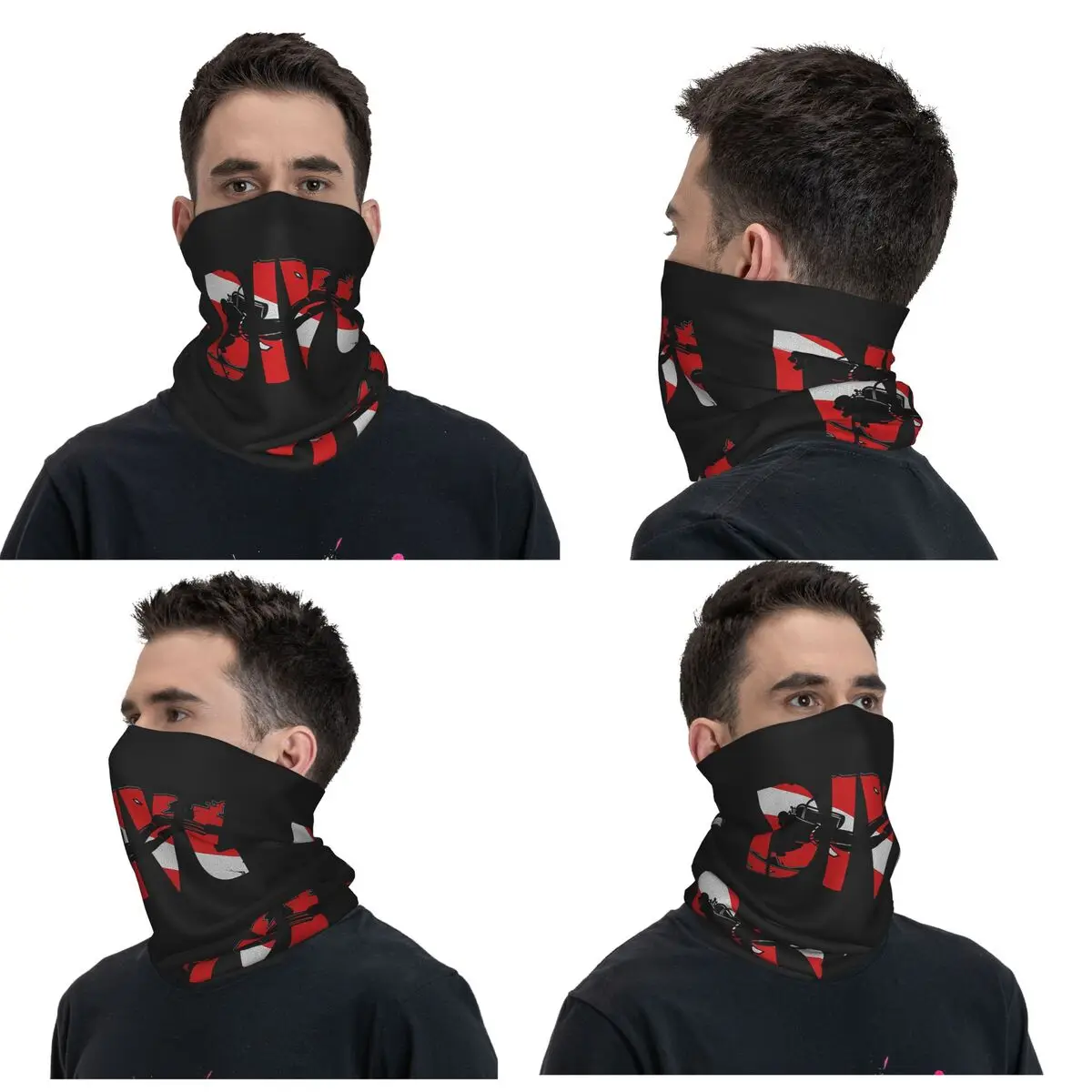 

Подводное плавание-бандана для дайвинга, шарф с принтом, теплая Балаклава, походная, рыбалка, унисекс, для взрослых, зима