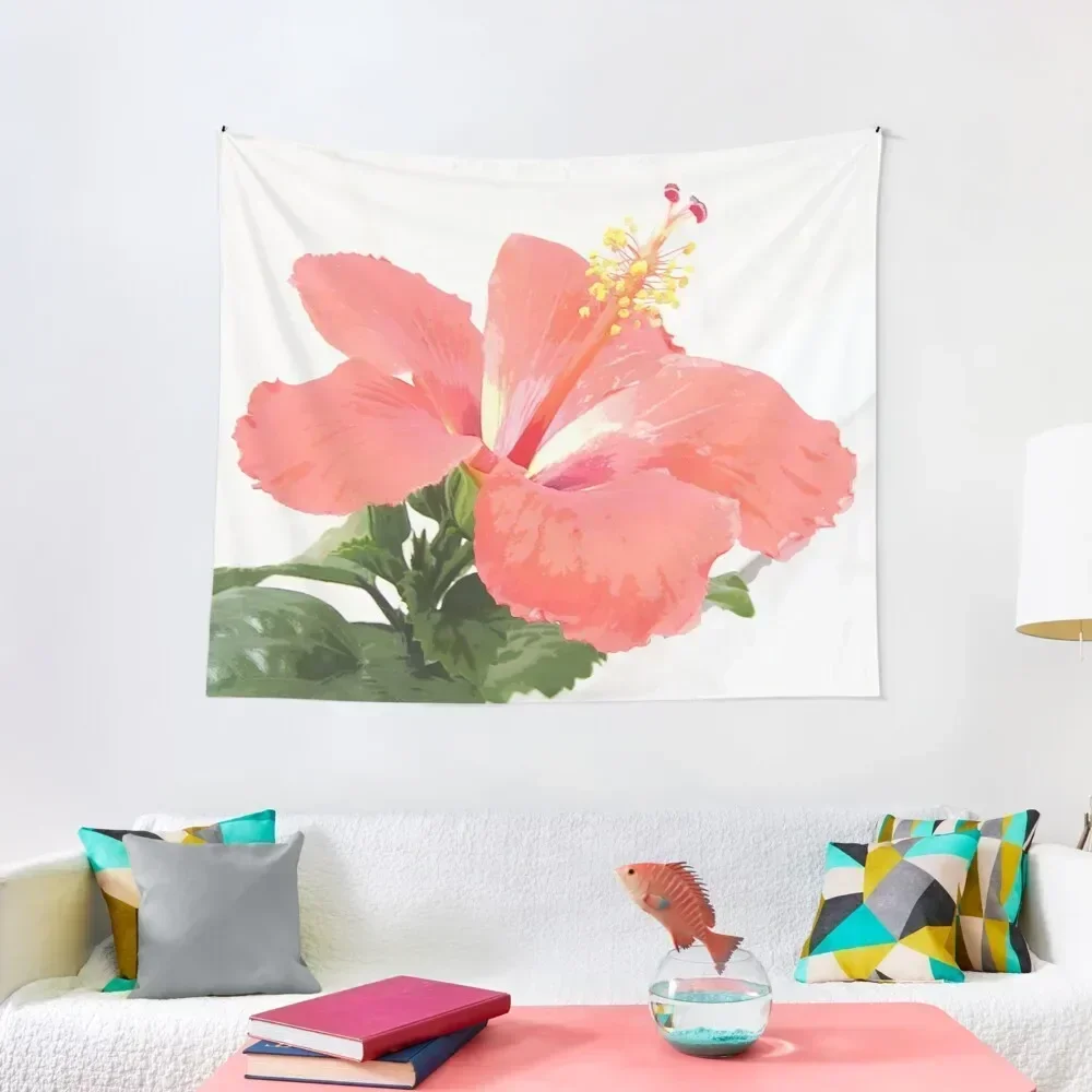 

Hibiscus Tapestry Room Decoration Korean Style Wall Decorations Tapestry