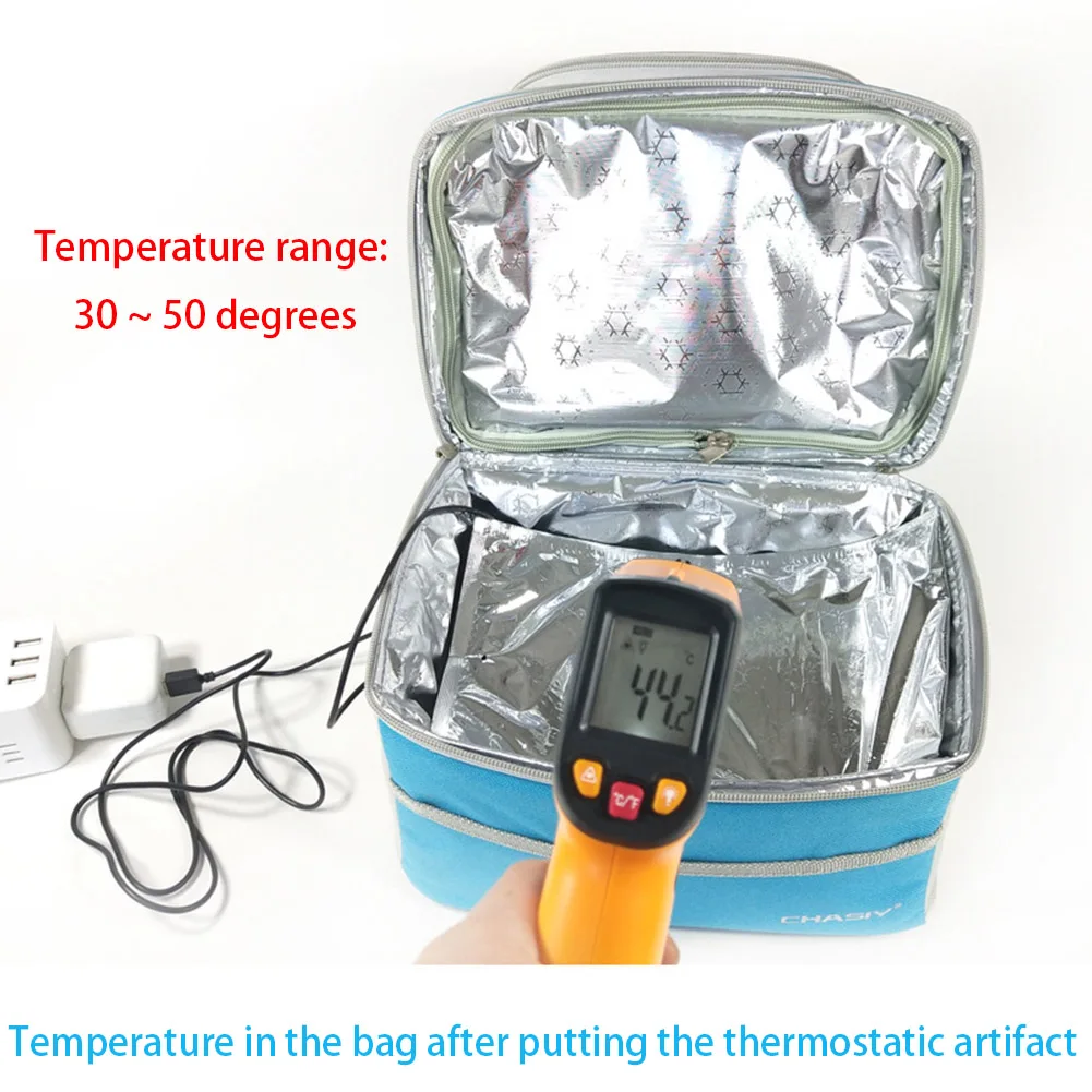 USB Thermostat Pad Lightweight Heat Preservation Plate Multifunction Milk Bottle Thermal Heater Pad for Lunch Box Milk Bottle