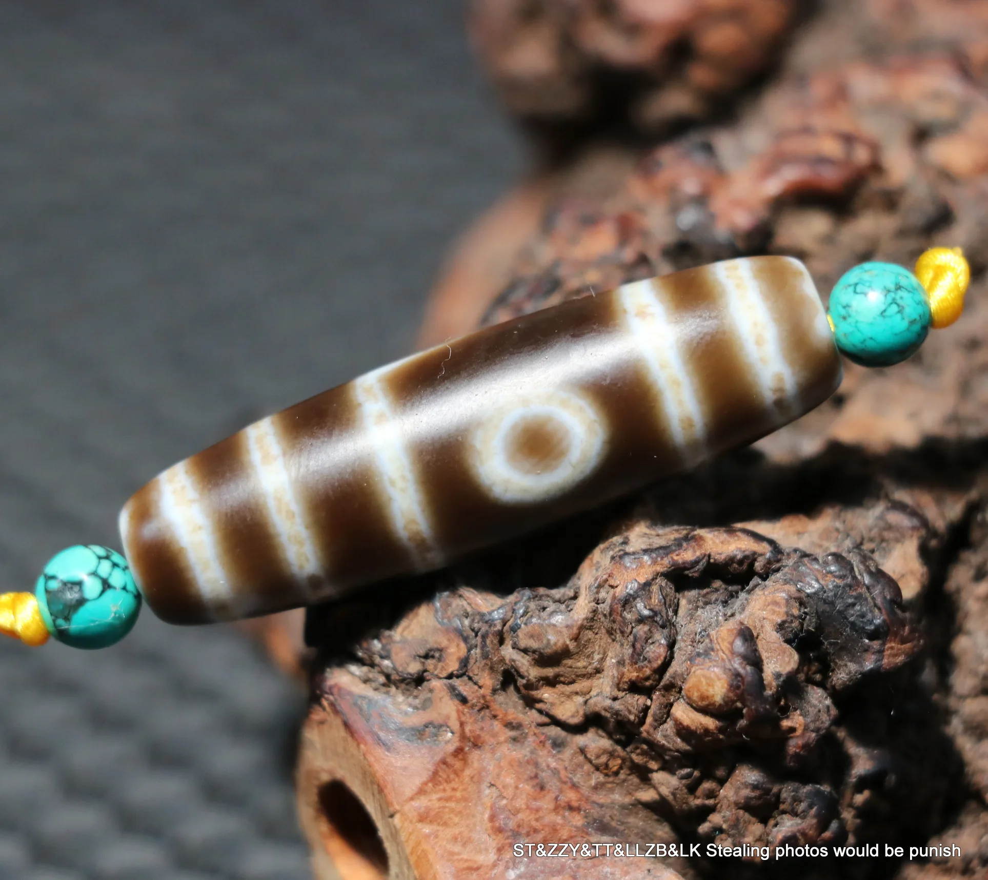 

WOJIACHANPINZUITEBIE Magic Energy Тибетский старый агат с двумя глазами, тотем дзи, амулет из бисера