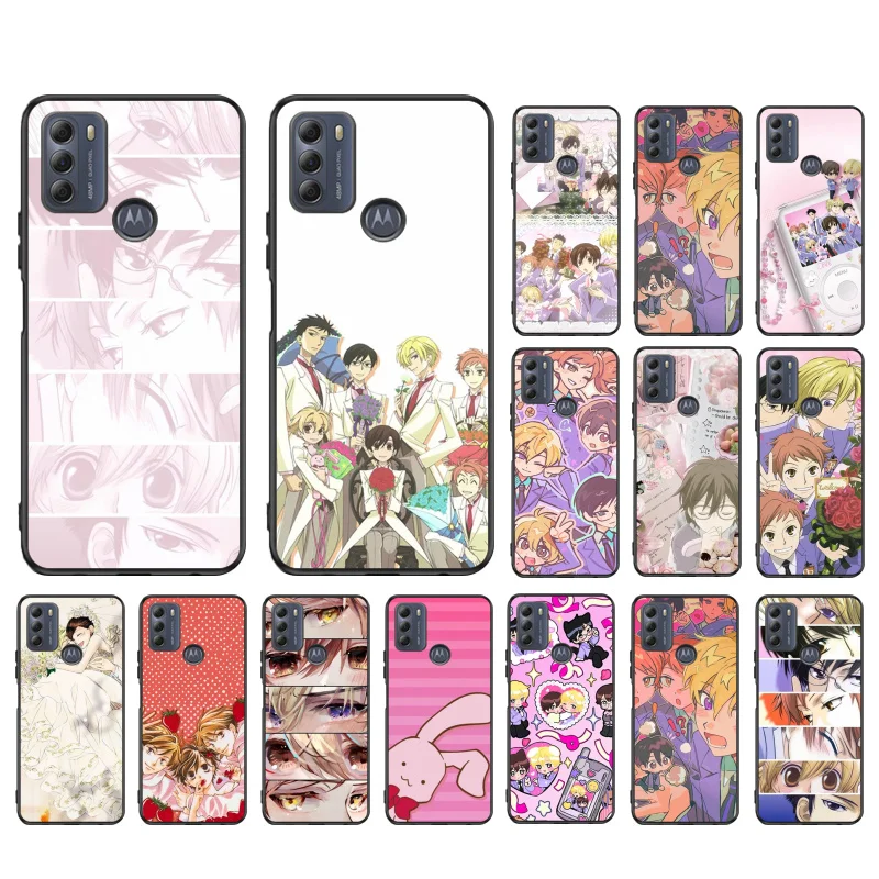 

Phone Case For Moto G86 G85 G75 G15 G05 G56 G72 G53 G54 G84 G60 G31 G32 G24 G 5G G Play Ouran High School Host Club