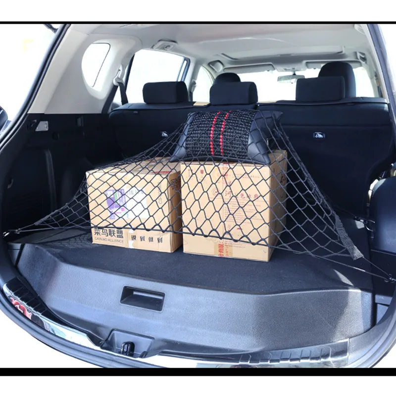 CAR Mesh Elastic Nylon Rear Back Cargo Trunk Storage Organizer Luggage Net Holder Accessory 70*70 120*70cm