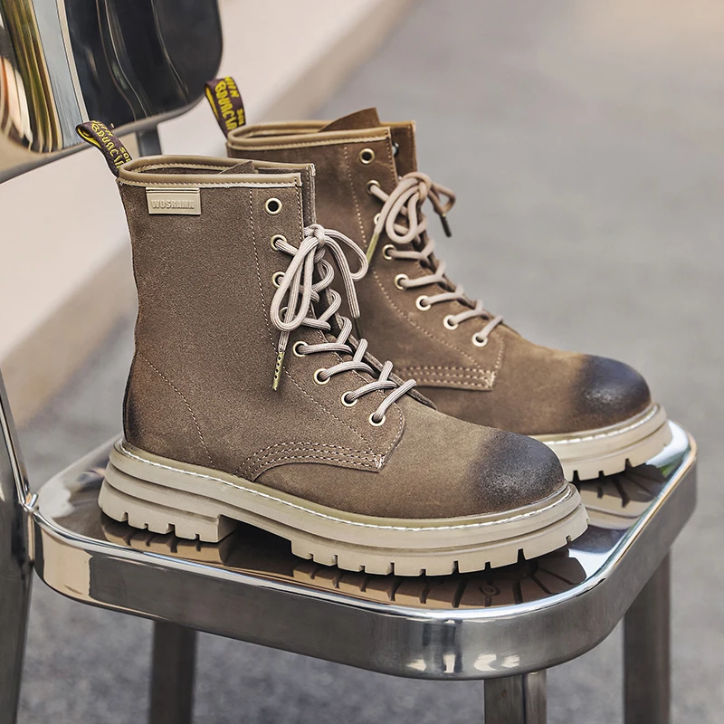 

Original Brand Autumn/Winter Outdoor Hiking Shoe Top Quality Wearable Fashion Trekking Boots Comfortable Anti Slip Leather Boot