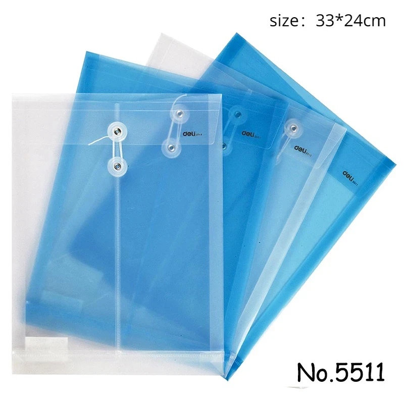 

10pcs A4 File Bag Transparent Plastic Documents Filing Storage Bag Student Organizer Information Pocket Folders Stationery