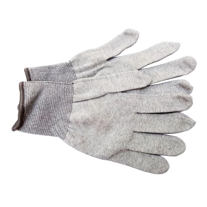 Full Finger Nylon Knit Work Gloves with Extended Cuff for Tint Installers and Shop Tasks Film Application Gloves 