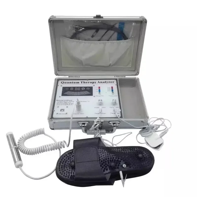 English version of the third generation Q-uantum detector electrotherapy health tester export version