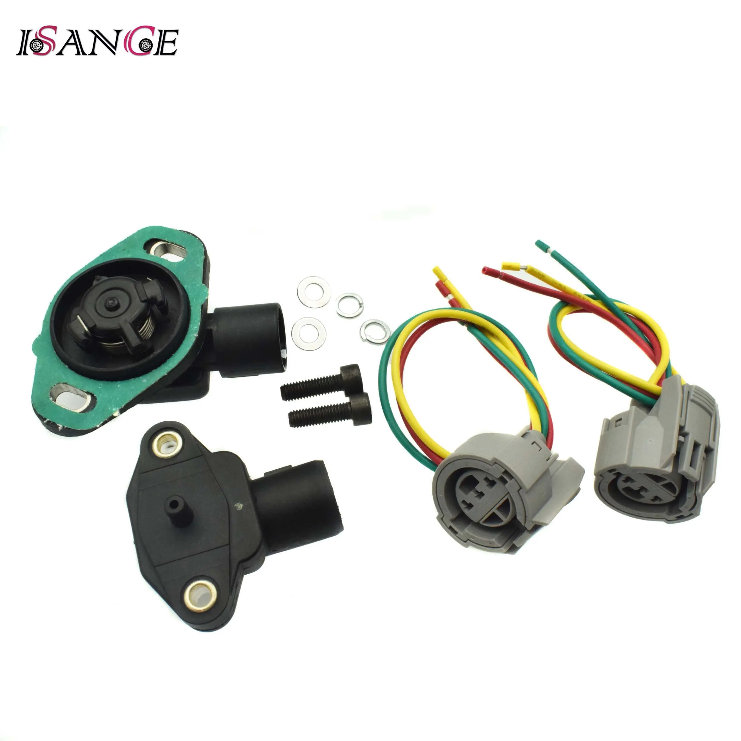 TPS MAP Sensor & Connector Harness For Honda Civic S2000 Accord Prelude & Acura Integra 37830-PAA-S00 16400-P06-A11 16400P0AA50