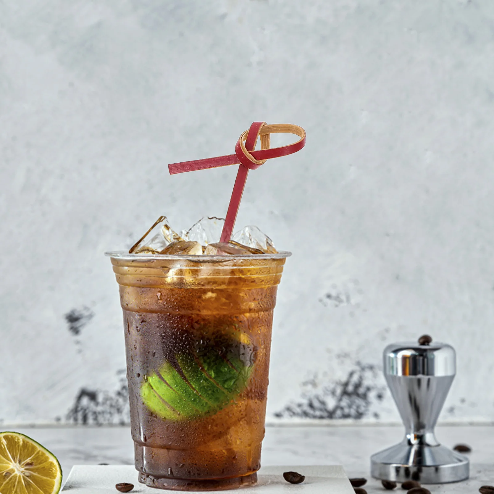 

100Pcs Bamboo Cake Picks Handmade Knot Design DIY Cake Decor Fruit Sticks Party Accessories Bamboo Picks with Knot