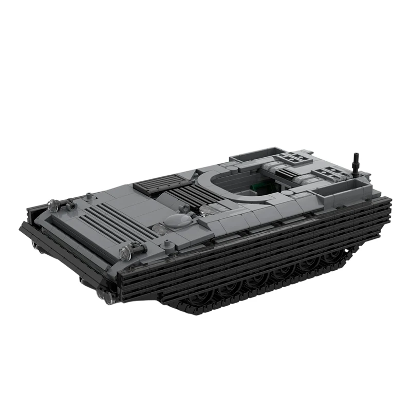 864PCS MOC-224781 Serie di Guerra Militare BMP2 / BMP-2 (Mod 2 Variante) Building Block Modello Set di Mattoni Creativo PER BAMBINI Regali Di Natale