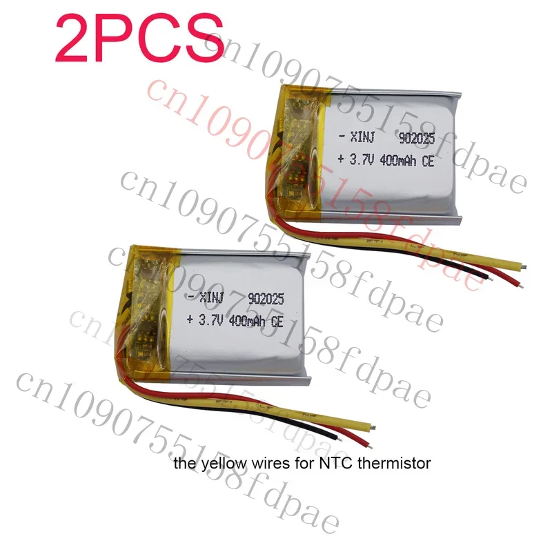 Ok 2Pcs 3.7V 400Mah…