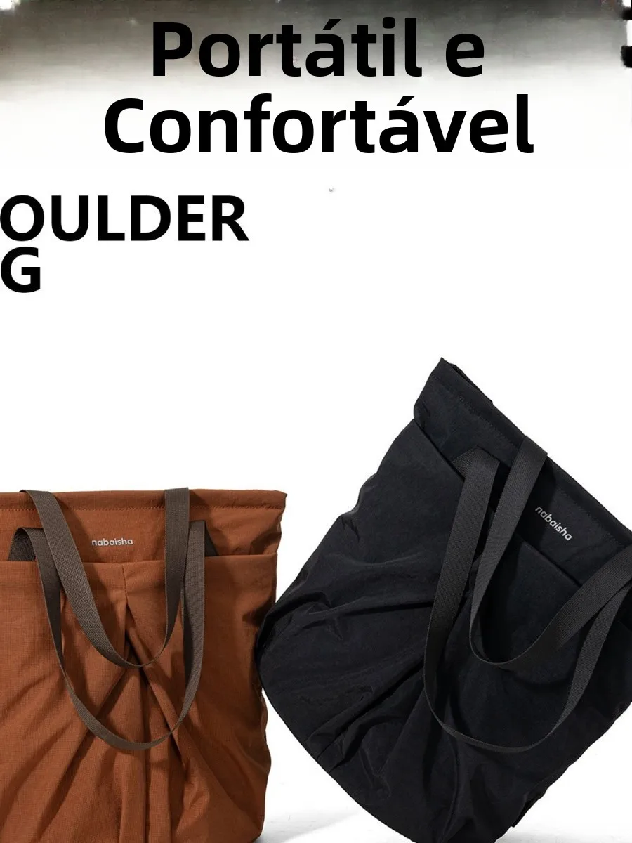 Bolsa Tote sex de ande Capacidade para Armazenamento, Bolsa Transversal para Trabalho e Deslocamento, Bolsa de Ombro Du...