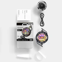 Magnetic & Rotatable Back Clip Laptop Tablet Radiator Strong Cooling RGB Cell Phone Cooler Phone Cooling Fan for iPad iPhone Mac - Image 6