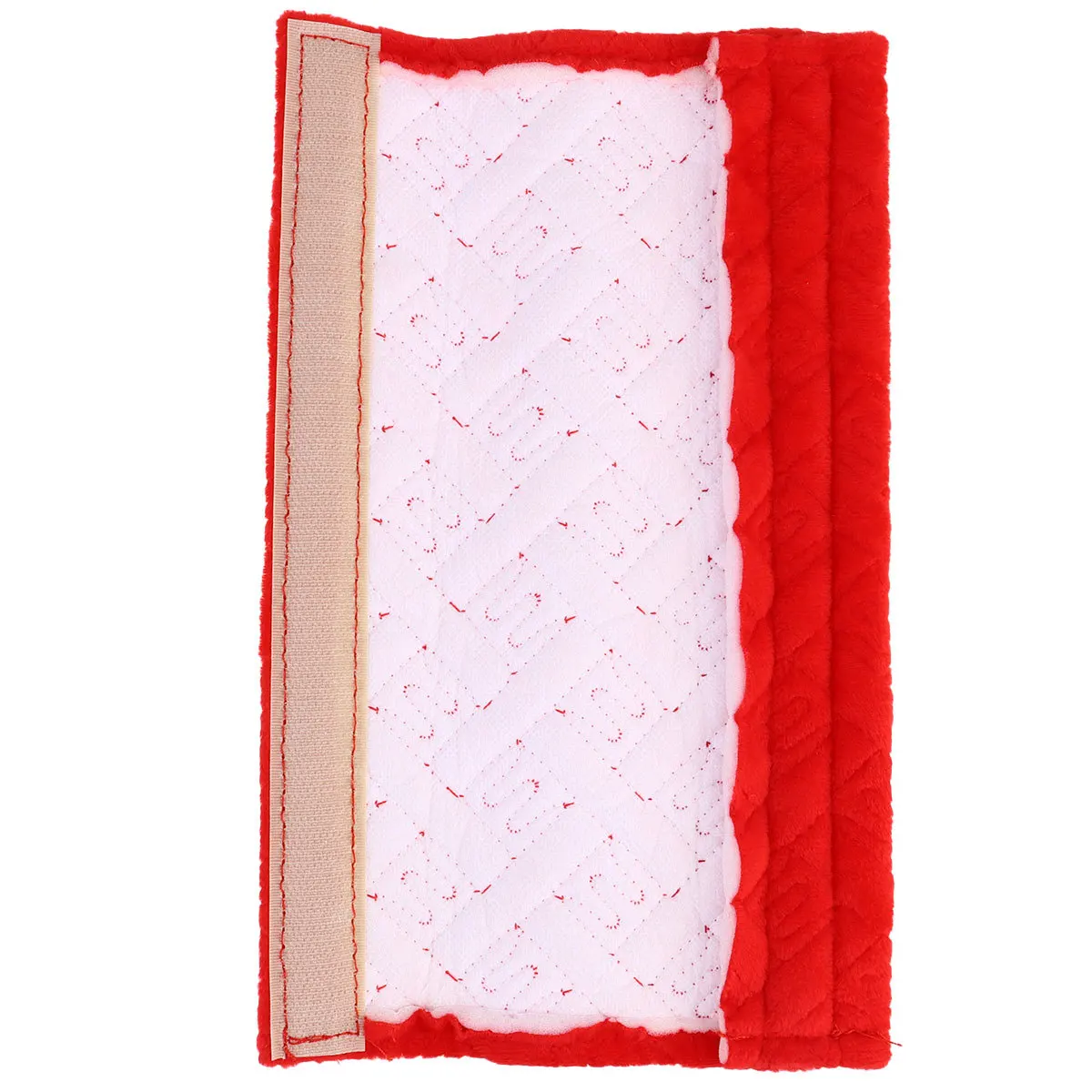 

1Pair Safety Belt Covers Car Seat Shoulder Pads Breathable Cushion Strap Covers for Driving Protection Decoration Red