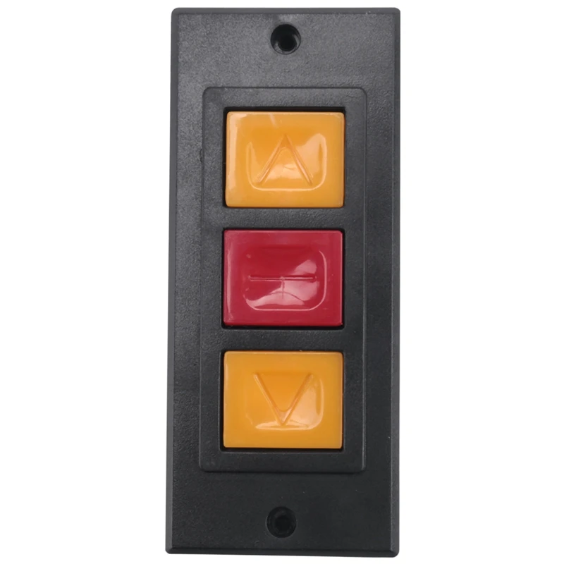 Новинка-10X устройство открывания гаражных ворот, замок с электрическим дверным переключателем, скрытый кнопочный переключатель C для поверхностного монтажа