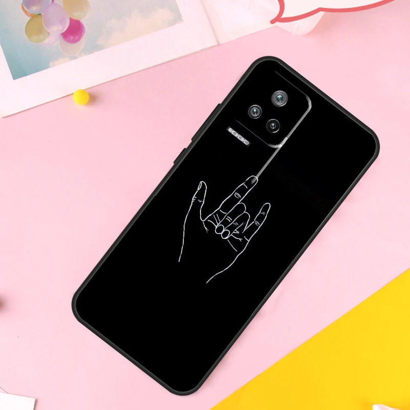 Rock Roll Skull Case For Xiaomi 13 12 Lite 11T 12T Pro 12X POCO X3 X5 F5 Pro F3 F4 X4 GT M5s Back Cover