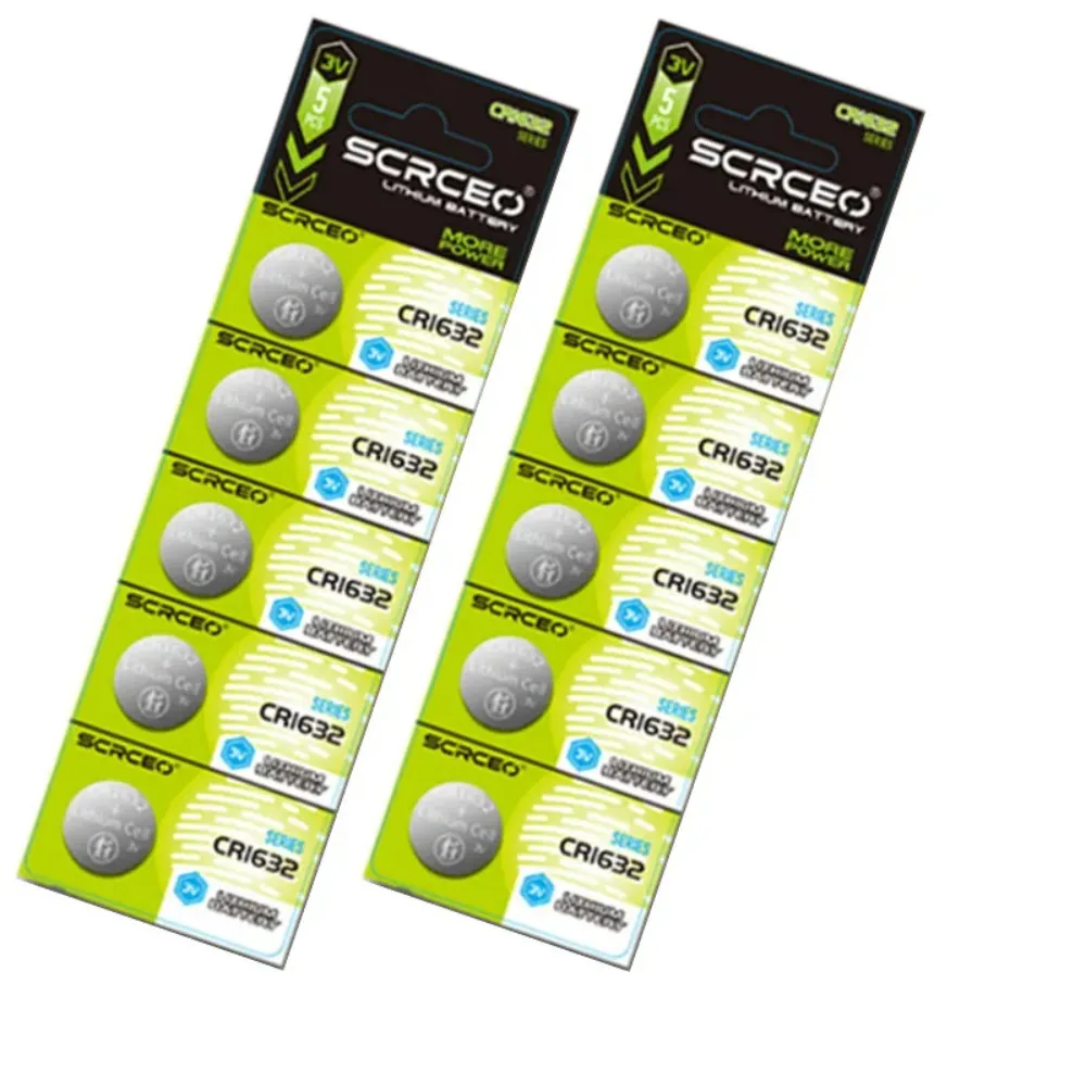 2-90 Stück Knopfbatterien CR1632 DL1632 BR1632 LM1632ECR1632 3V Lithium-Batterie Knopfzellen für Uhren, Autos, Spielzeug, Schlüssel – Detail 2