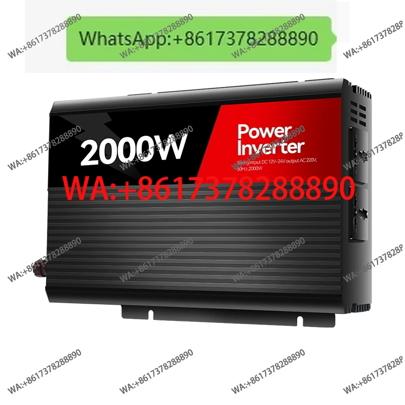 

2 pcs 12V 24V 48 AC 220V 600W 2000W 1000W Pure Improved Sine Wave Power Solar Inverter for Off-Grid Solar Home Systems