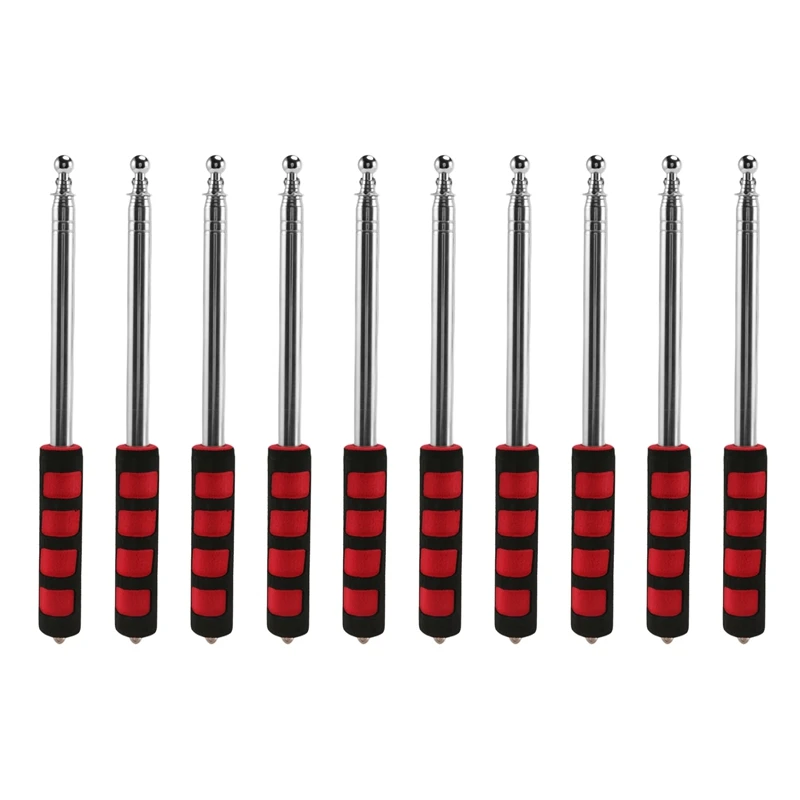 

10X Extendable 2M Portable Telescopic Handheld Flag Pole Tool For Flags Windsock Promotion