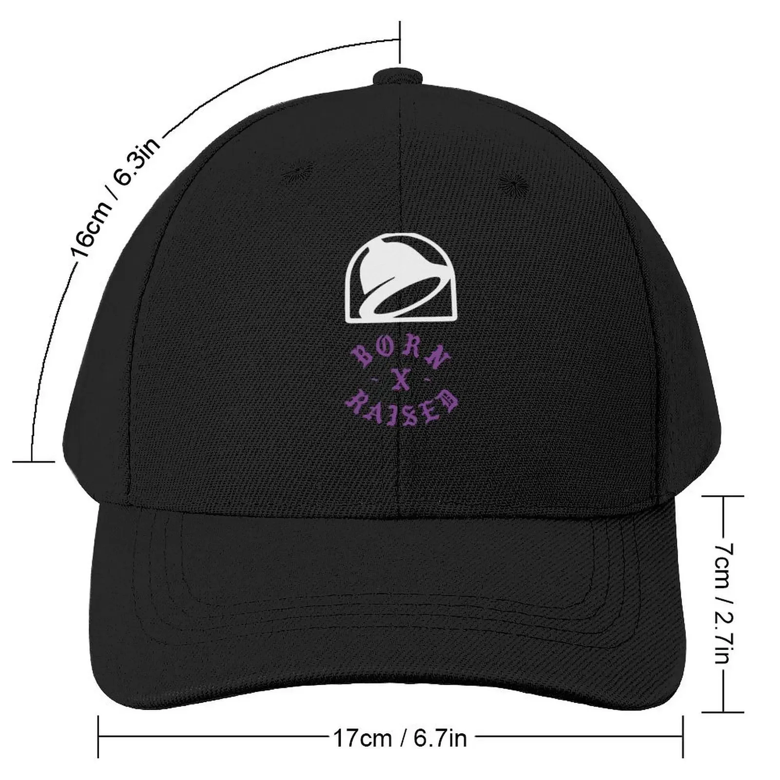 Taco Bell Born X Raised Shirt Baseball Cap New In The Hat tea Hat hard hat Caps Women Men's