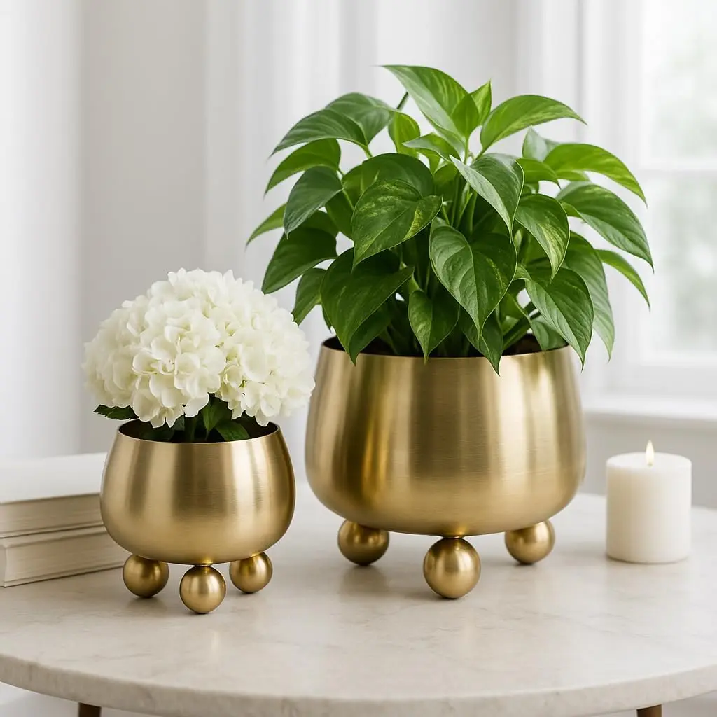 

Flower Pots and Planters for Home Decor – Modern Plant Pots for Indoor and Outdoor Succulents, Herbs, and Ferns – Pots