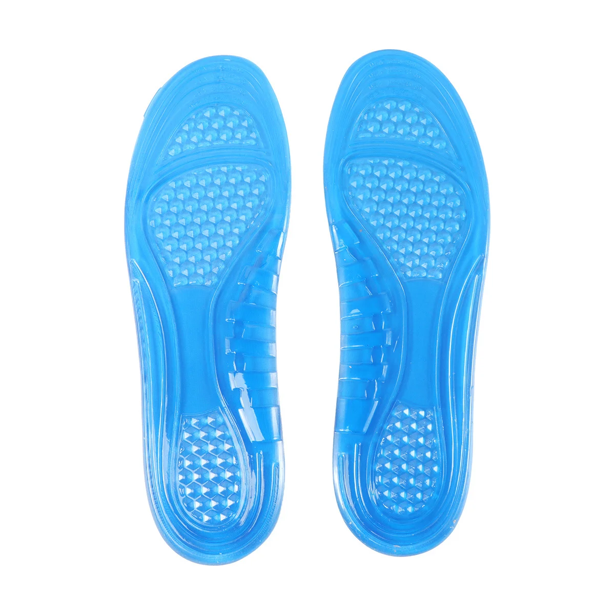 

Blue Size S 37-42 Absorption Insoles for Athletic Activities and Daily Use Shock-Absorption Stability Foot Pressure Relief