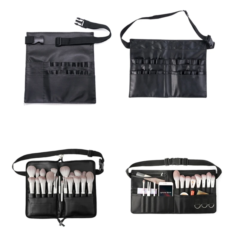 

Portable Makeup Brush Storage Bag Multifunctional Waist Pack Brushes for Travel and Daily Use