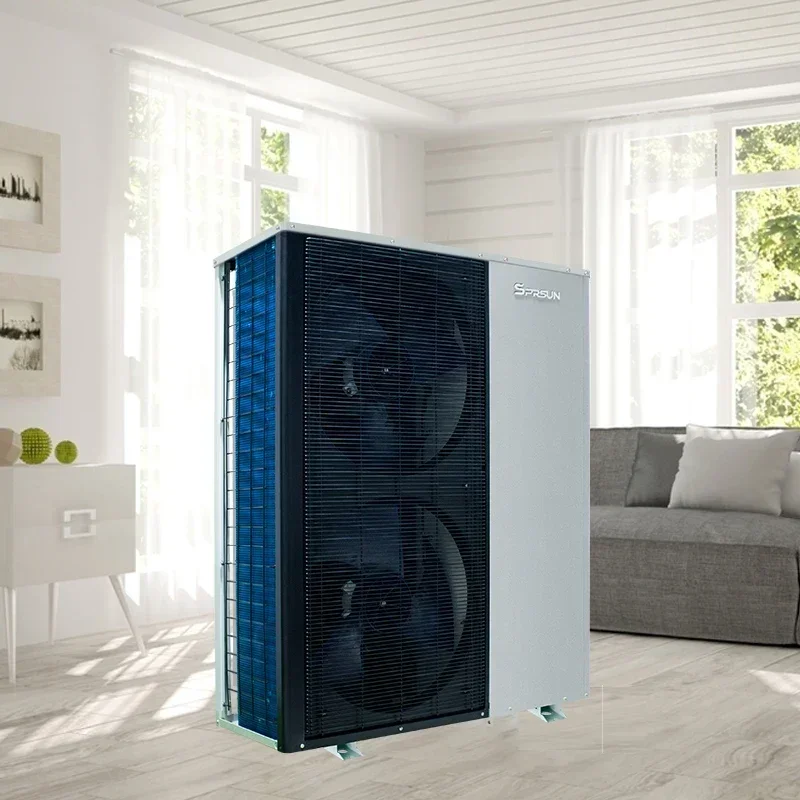 ERP A+++ R32 Cold Climate Full Inverter Heat Pump SPRSUN Self-developed Controller Series Air Source Air to Water Heat Pump