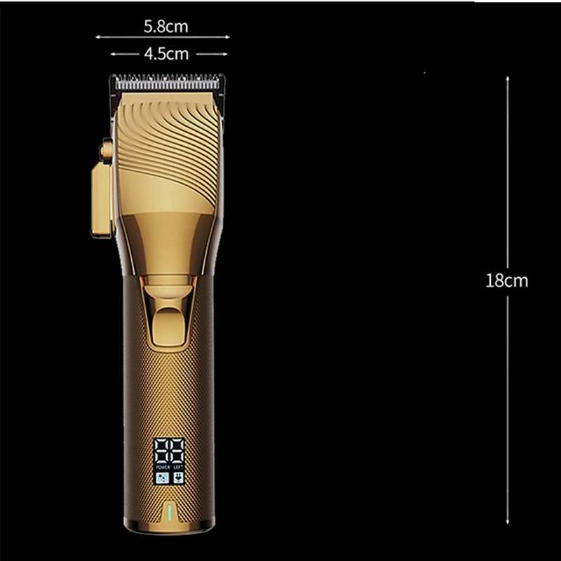 Men's Barber Clipper Hair Clipper Set Cordless Hair Clipper Beard Trimmer Haircut Beauty Rechargeable Shaver