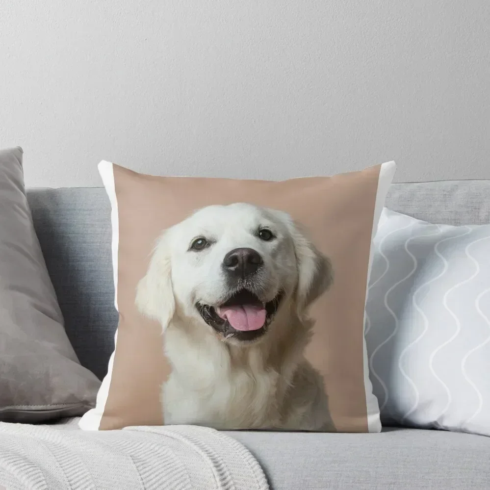 

Golden retriever phone case 2 Throw Pillow Decorative pillow case Cushions christmas pillow case