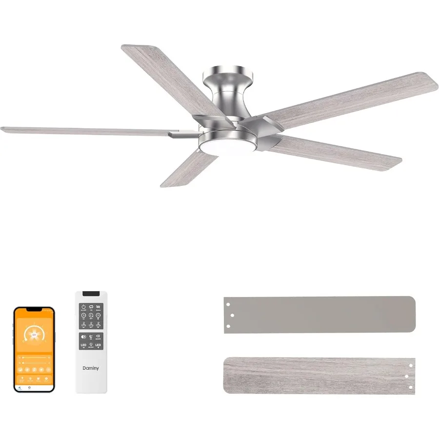 52 Inch Nickel Ceil…