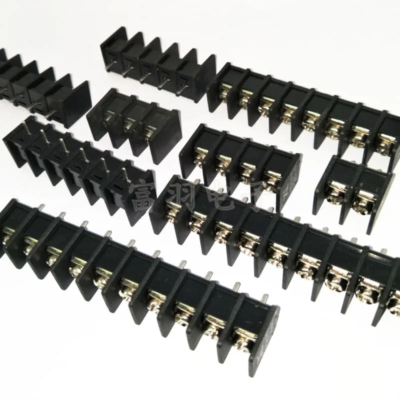 5Pcs fence terminal block CX/KF45C-9.5mm 45CM-9.5mm KF45CM with ear terminal block KF