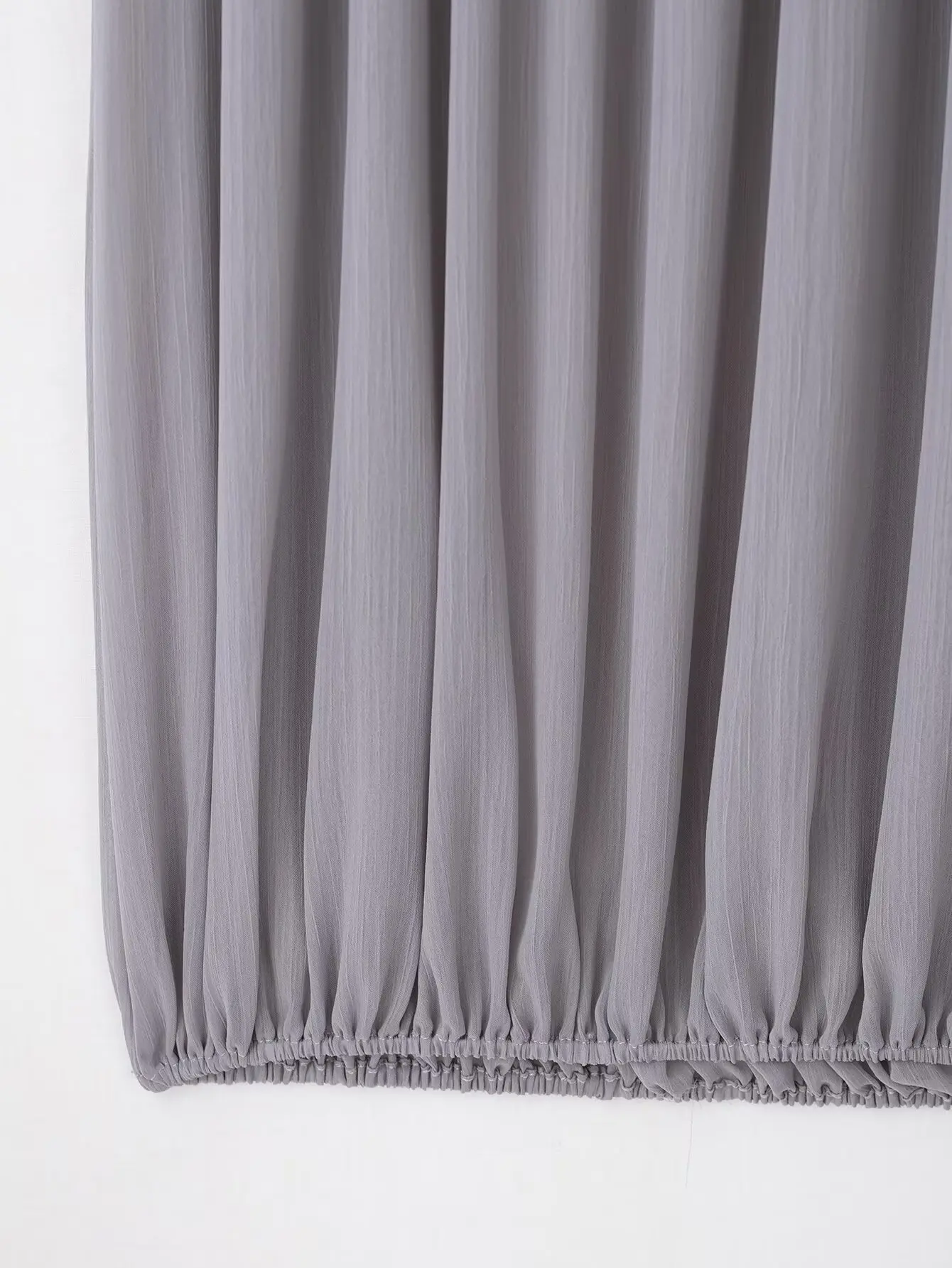 Elegante Frauen Mode Stricken Chiffon Patchwork Falten Ball Midi Rock Faldas Mujer Weibliche Sommer Beiläufige Dünne Röcke QUN9311