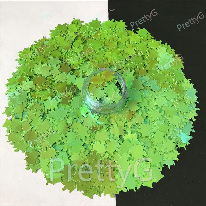 PrettyG-Aliens Teletubbies ترتر لامع للراتنج ، صناعة ذاتية الصنع ، مشغولات فنية ، مكياج أظافر ، إكسسوارات ديكور ، صندوق واحد ، C51R #2