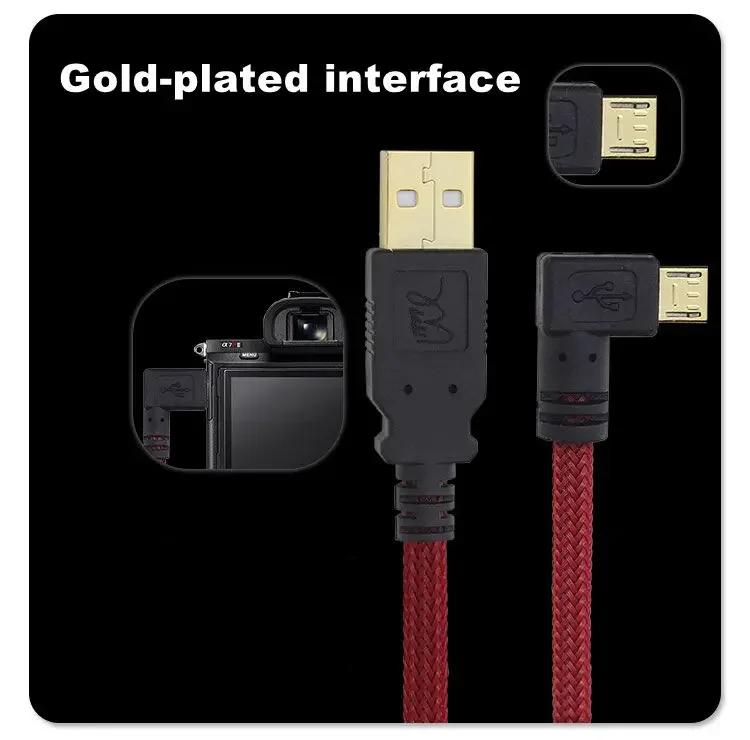 

Micro USB 2.0 Digital Camera Online Shooting Cable 3M5M8M For Sony A9 A7S2 A6300 A7R2 A72 A7M2 RX1RII SONY SLR Connect Computer