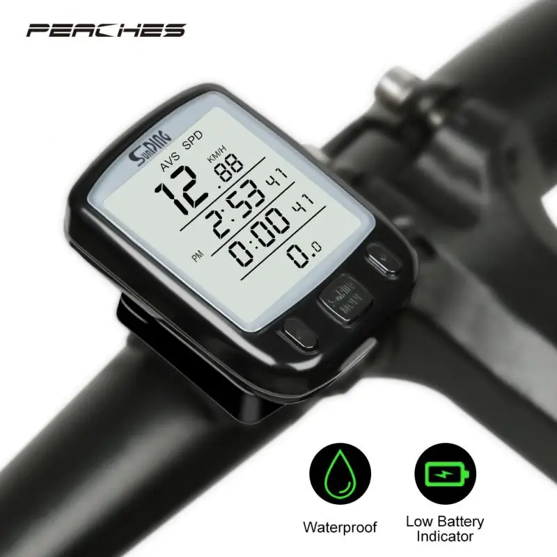 Code Meter Waterproof Bike Computer With Backlight Wireless Wired Computer Bike Speedometer Odometer Bikes Stopwatch