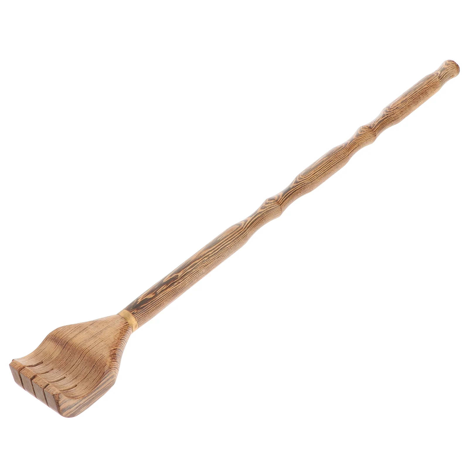 

Wooden Back Scratcher Sturdy Backscratcher with Sections and Grain