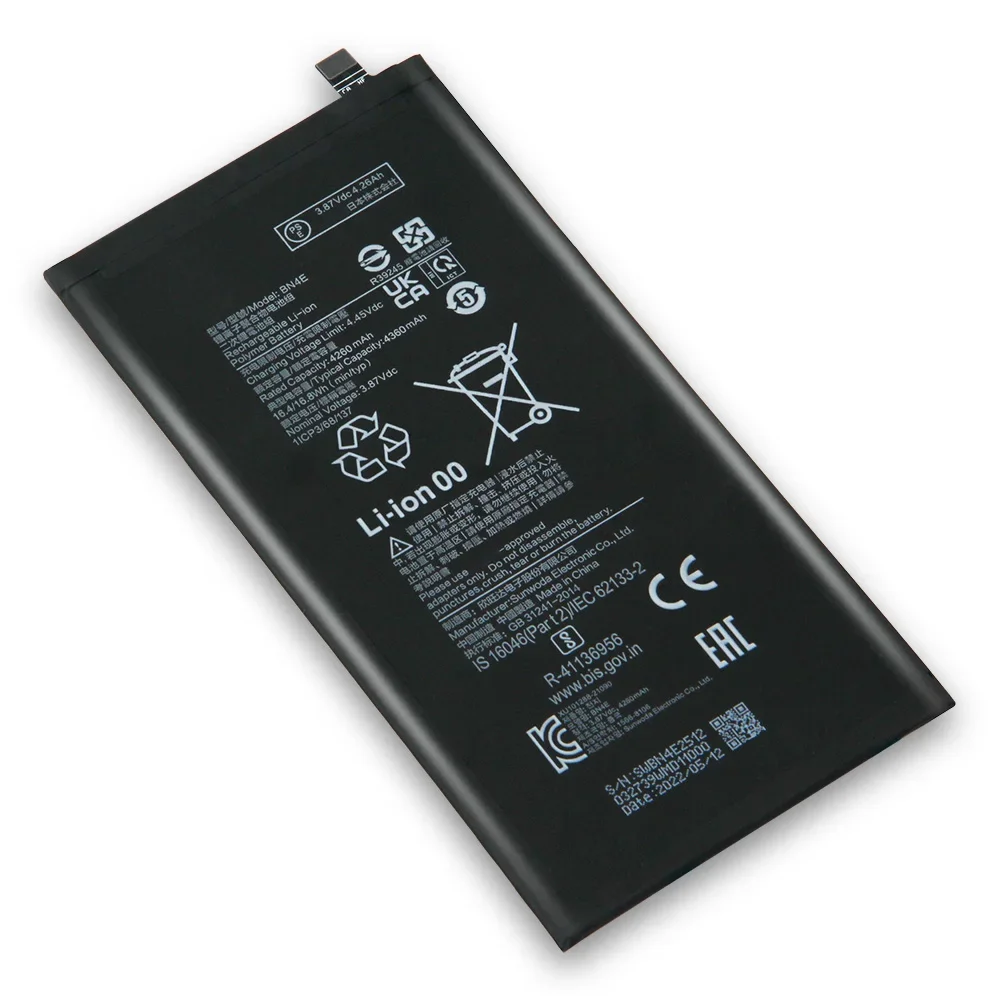 Replacement Battery For XiaoMi Mi Pad 5Pro Pad 5 Pro BN4E BN4D Rechargeable Phone Battery With Tools