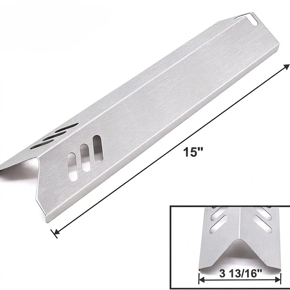 For Outdoor Barbecuing Stainless Steel Heat Plates Efficient Heat Management For Grilling High Temperature Resistant