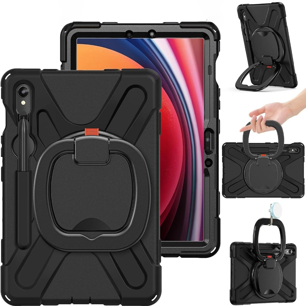 ShockproofCase For Samsung Galaxy Tab S11 11"2025 S9 S8 Ultra 14.6"S10 FE Plus 13.1"Tablet Cover Stand Shell Heavy duty kid Capa