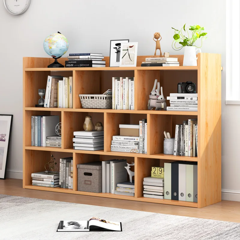 

Bookshelf Bay Window Cabinet Locker Desk Bookcase Integrated Student Storage Bedroom Multifunctional Small Shelf Windowsill Rack