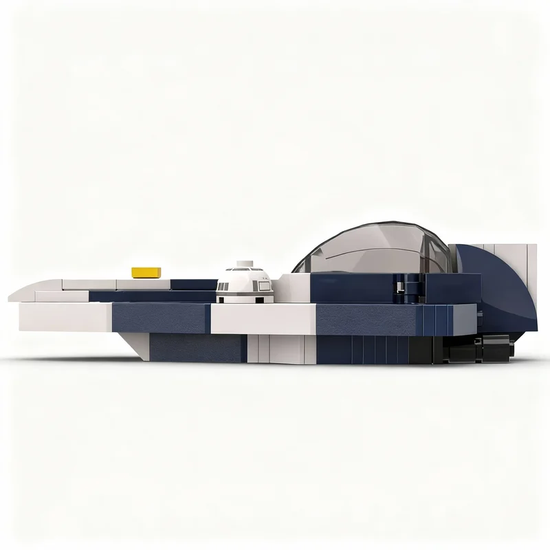 116pcs MOC Plo Koon S Delta 7 Starfighter Blade Star Battle Speelgoed Model Kerstcadeaus Bouwstenen Architectuur Onderwijs