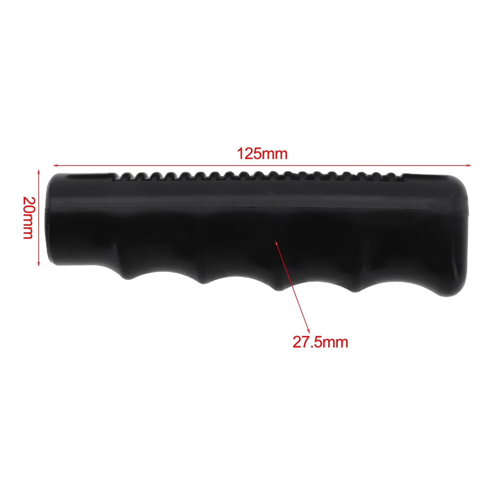 Functional High Quality Home Handle Cover Replacement Round Tubes Non-slip Plastic Rubber Secure Strong Wheelbarrowm