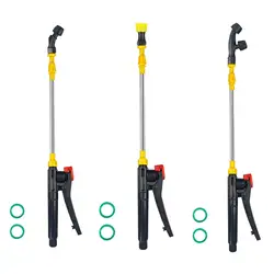 Barra de pulverización, poste de extensión telescópico, acero Universal ajustable, 45-80cm