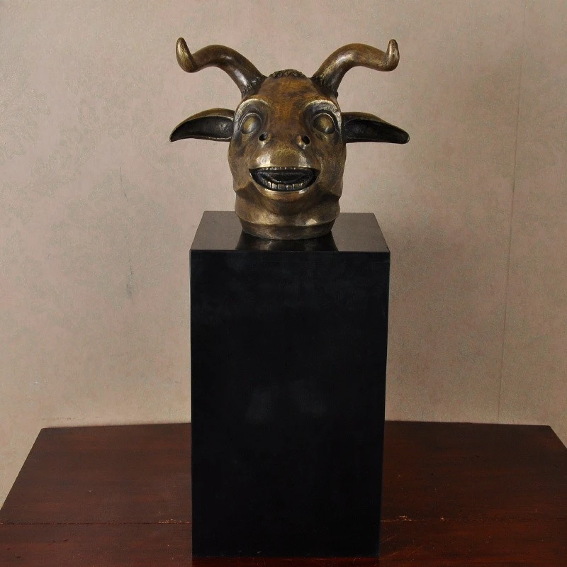 Feng Shui ornament pure copper zodiac ornament belongs to rat, cow, tiger, rabbit, dragon, snake, horse, sheep, monkey, chicken