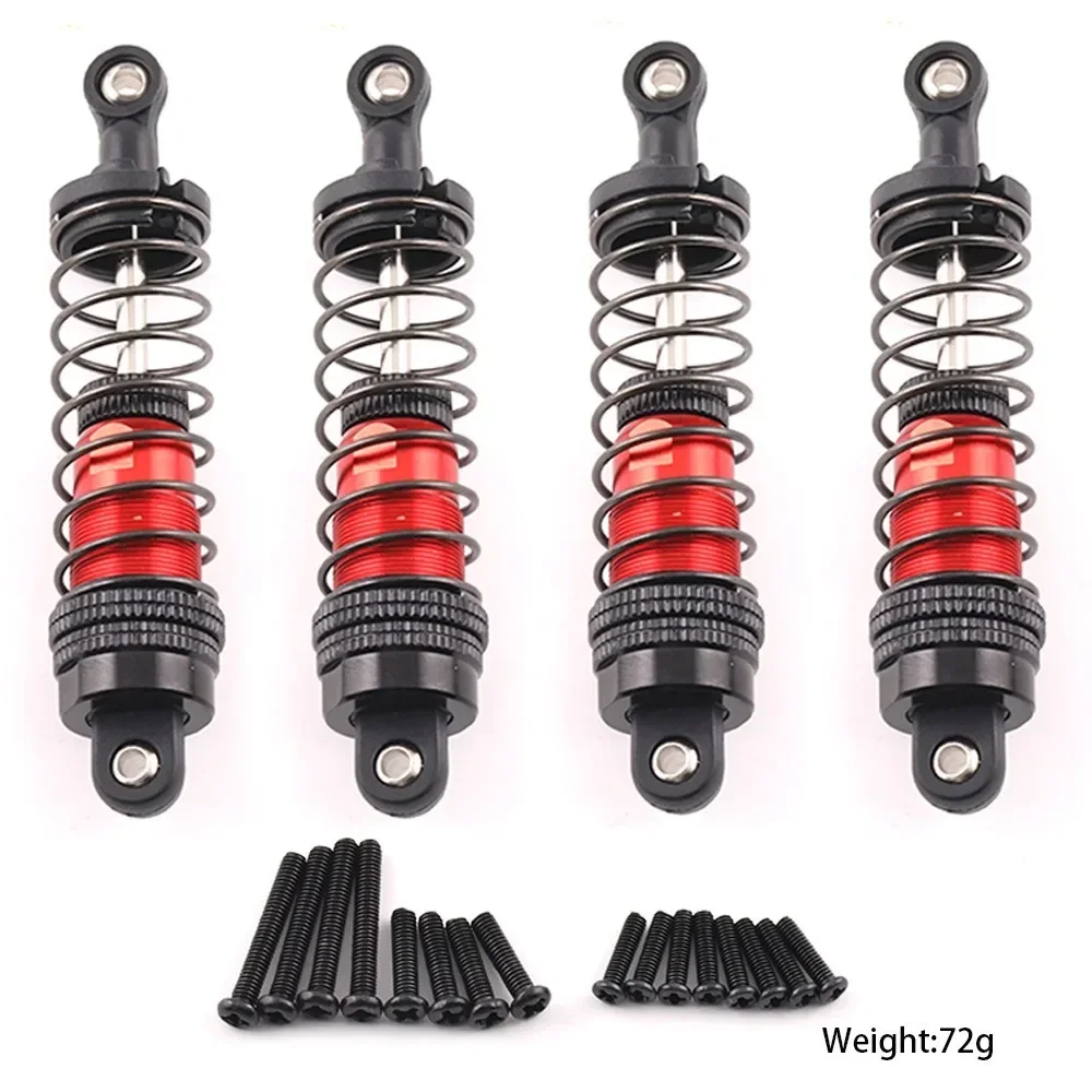 

Upgraded Shock Absorber 1/12 Front / Rear Metal Spring Damper For 124016/124017/124018/124019 RC Car Spare Parts