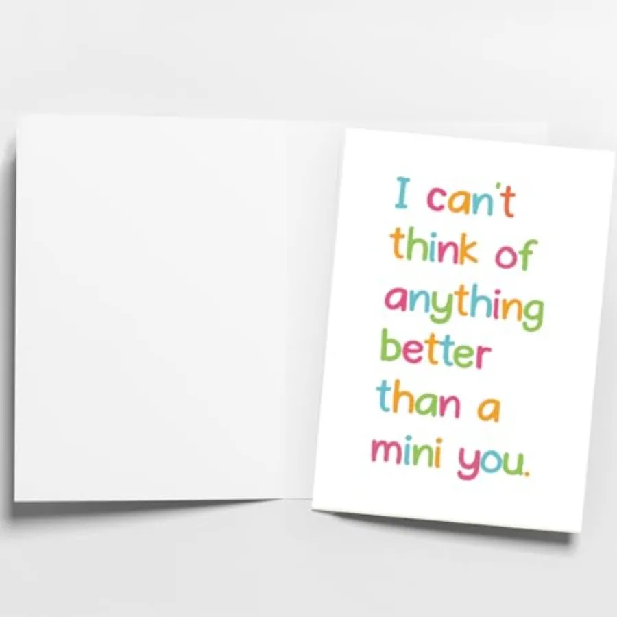 بطاقة استحمام الطفل المضحكة للآباء الجدد لطيف ترحيب بطاقة الطفل الجديدة هدية وصول الطفل الجديد توقع الهدايا للأم الجديدة أبي تهنئة #6