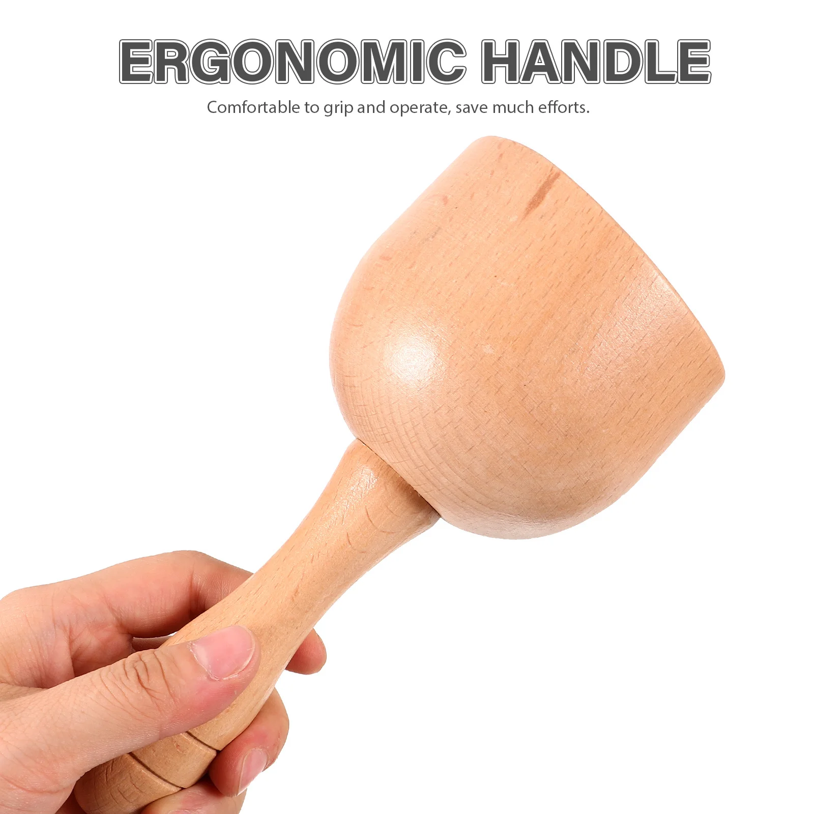 

Wooden Therapy Massage Cup Ergonomic Wood Massager Tool for Body Scraping Cellulite Relaxing Manual Sculpting Use