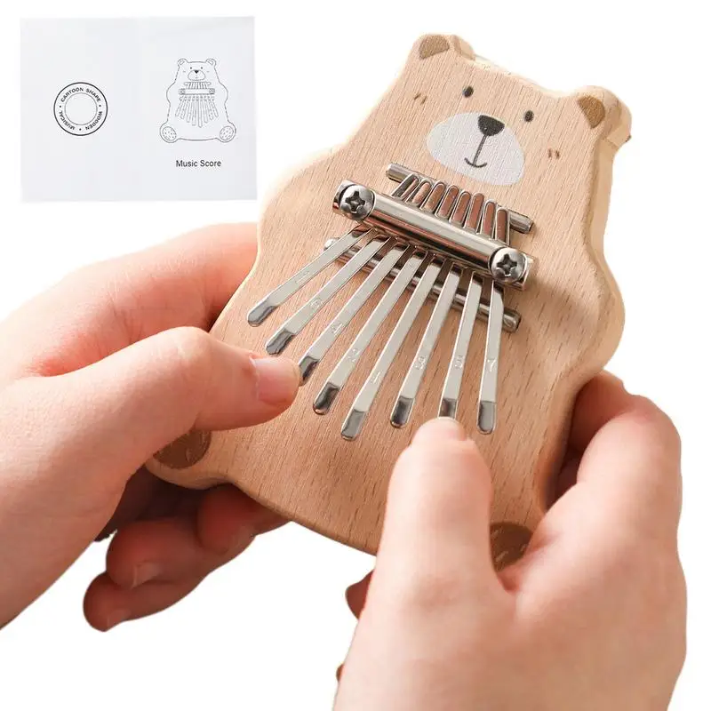 

Kids Music Toys 8-Key Finger Piano Multifunctional Music Educational Toy Portable Instrument For Kids Adults
