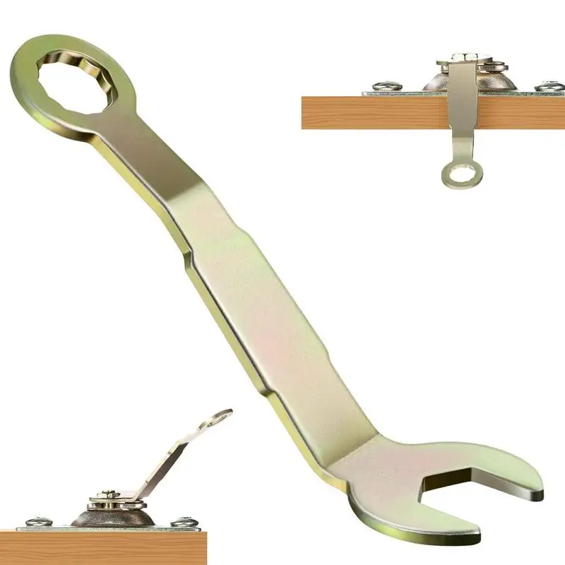 

Portable Pocket Door Wrench Practical Pivot Door Hinge Adjustment Repair Hand Tool Sturdy Bifold Closet Door Wrench